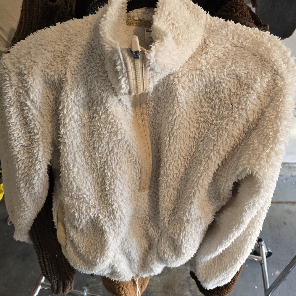 No Boundaries Cream Fleece Jacket
